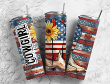 Load image into Gallery viewer, American Cowgirl/20oz. Tumble/ Auntie Lolo's Creations