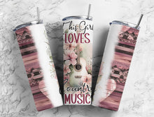 Load image into Gallery viewer, Just A GIrl/20oz. Tumble/ Auntie Lolo's Creations