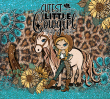 Load image into Gallery viewer, Cutest Little Cowgirl/20oz. Tumble/ Auntie Lolo's Creations