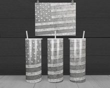 Load image into Gallery viewer, American Flag/ We The People 20 oz. Sublimation Tumbler