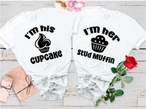 I'm His/I'm Her Cupcake and Stud Muffin / Auntie Lolo's Creations